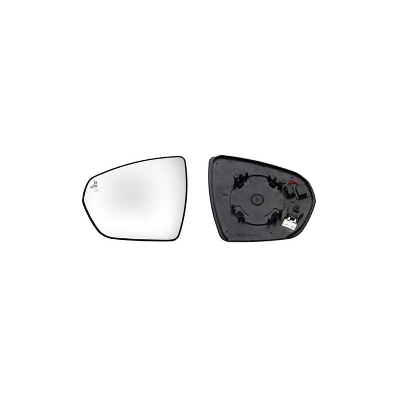 VERRE DE RETROVISEUR EXTERIEUR GAUCHE PEUGEOT 3008