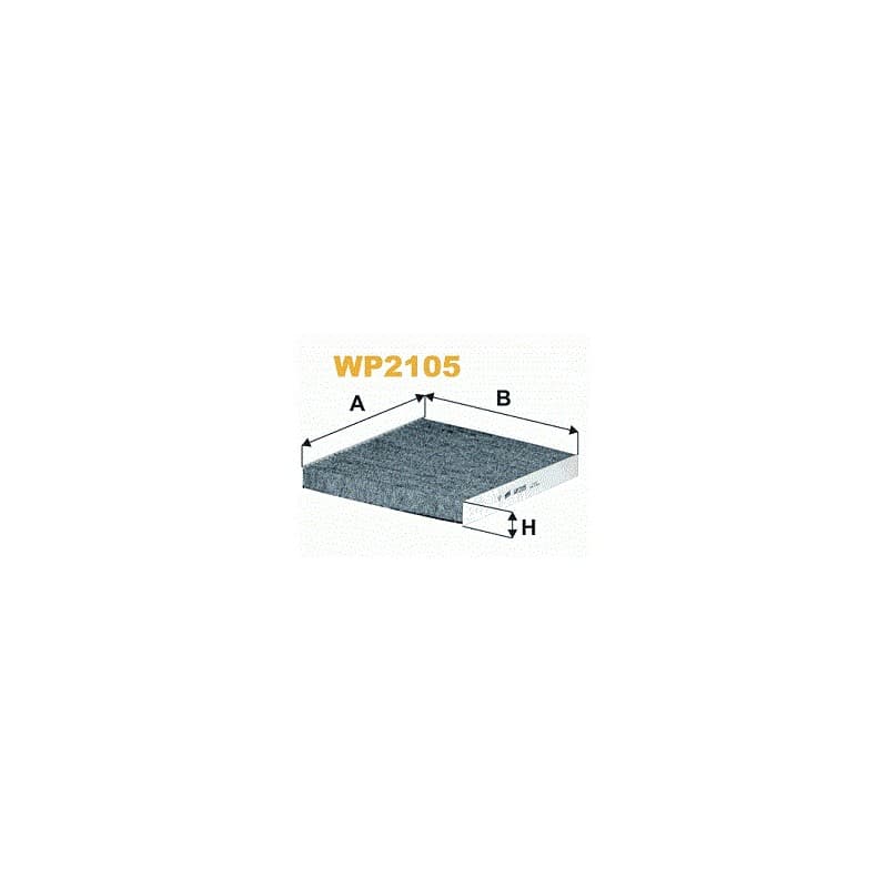 FILTRE HABITACLE [CHARBON ACTIF] RENAULT TWINGO III 0.9 TCe 1.0 SCe