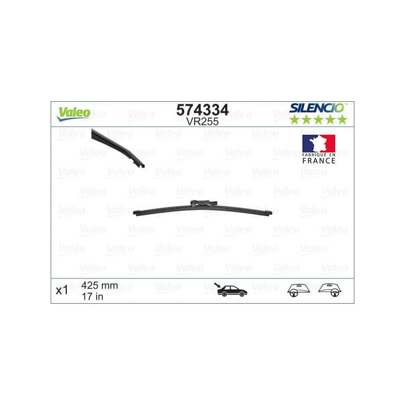 BALAI D'ESSUIE GLACE ARRIERE RANGE ROVER (L405)