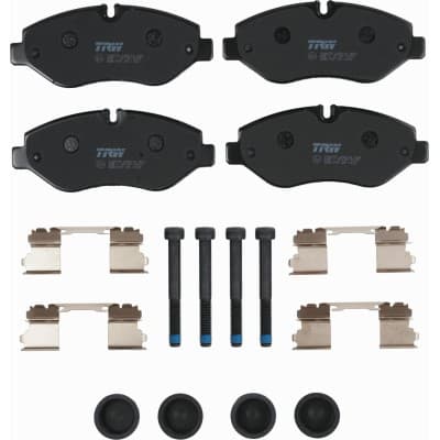 PLAQUETTES DE FREIN AVANT IVECO DAILY MERCEDES SPRINTER VITO VOLKSWAGEN CRAFTER - vignette 2