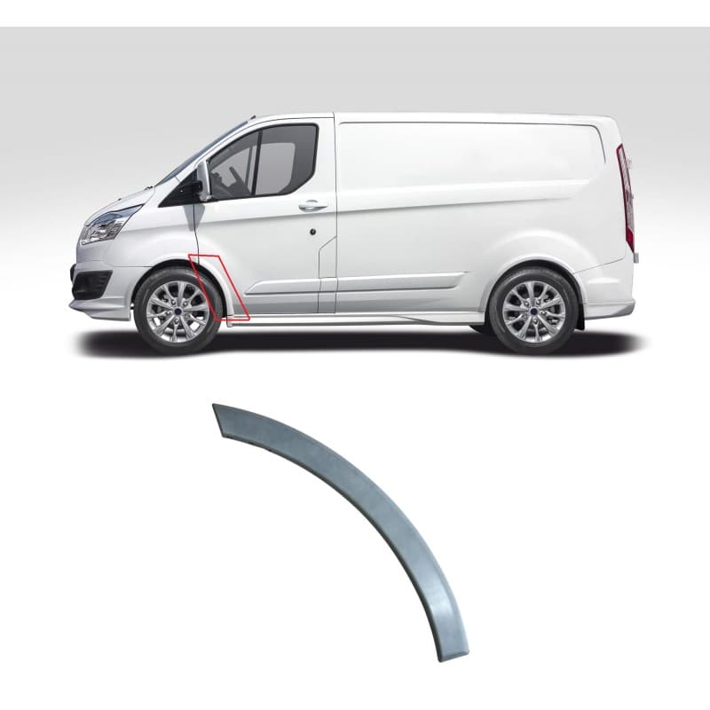 DEFLECTEUR D'AIR-ARC DE ROUE AVANT GAUCHE FORD TRANSIT CUSTOM