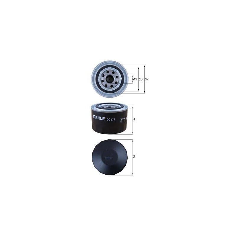FILTRE A HUILE IVECO DAILY