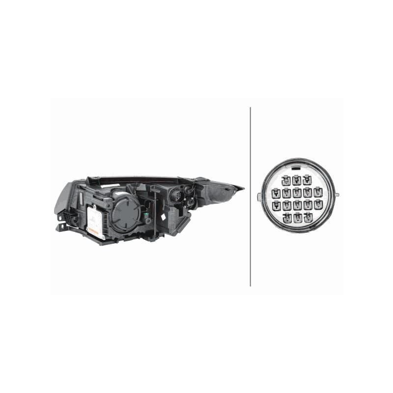 Projecteur Avant Droit LED avec Phare au XENON Adaptatifs RANGE ROVER EVOQUE - vignette 2