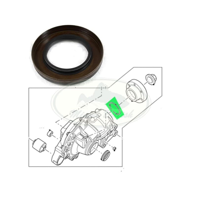 JOINT SPI BAGUE ETANCHEITE DIFFERENTIEL PONT AVANT LAND ROVER DISCOVERY  RANGE ROVER SPORT - vignette 1