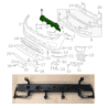 RENFORT SUPPORT DE PARE CHOCS AVANT RANGE ROVER SPORT 2018-
