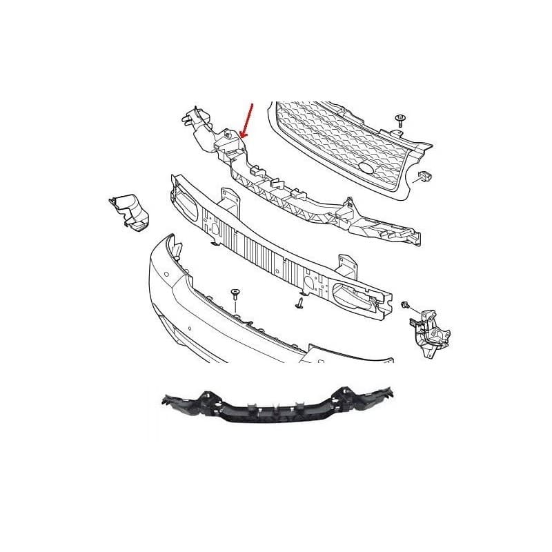 Support, Fixation Supérieur Pare-Chocs Avant RANGE ROVER L322 (VOGUE) 2010 - 2012
