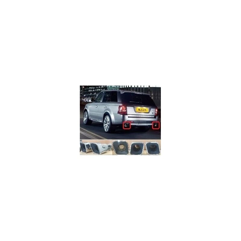 Kit de Sortie D'échappement Chromé RANGE ROVER SPORT