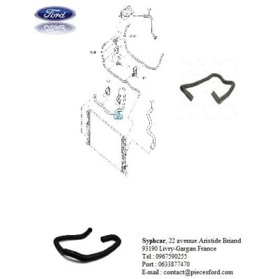 Durite de Radiateur D'eau FORD FOCUS II FORD FOCUS C-MAX 1.6 TDCI