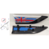 Kit Enjoliveur Grille Air sur Aile Avant LAND ROVER DISCOVERY 5