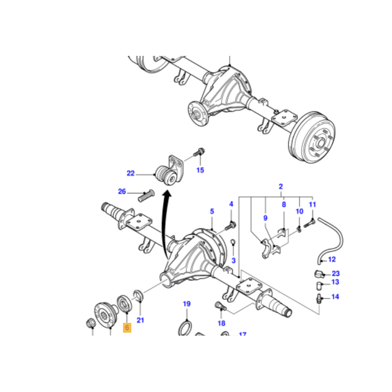 JOINT SPI BAGUE ETANCHEITE ESSIEU ARRIERE DIFFERENTIEL ENTREE FORD TRANSIT V184-TURBO V185